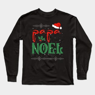 Papa Noel Couples Matching Gift Long Sleeve T-Shirt